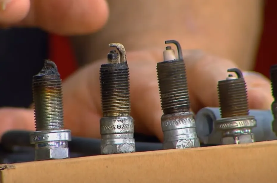 dirty spark plug