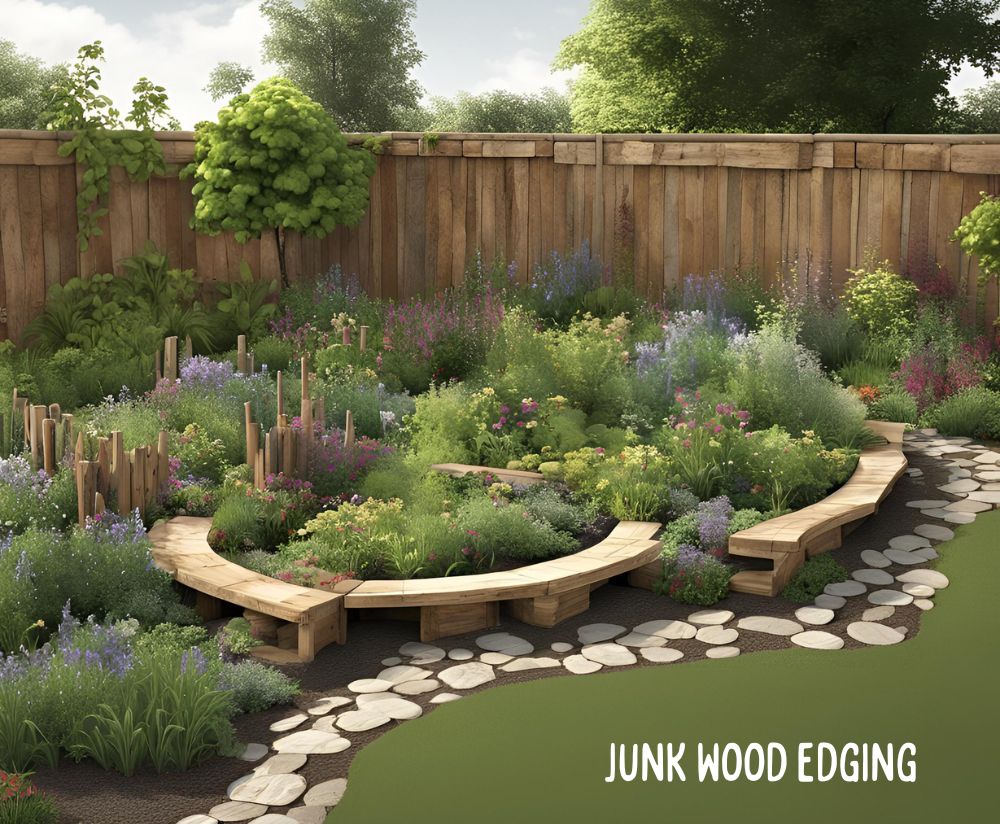 Junk Wood edging