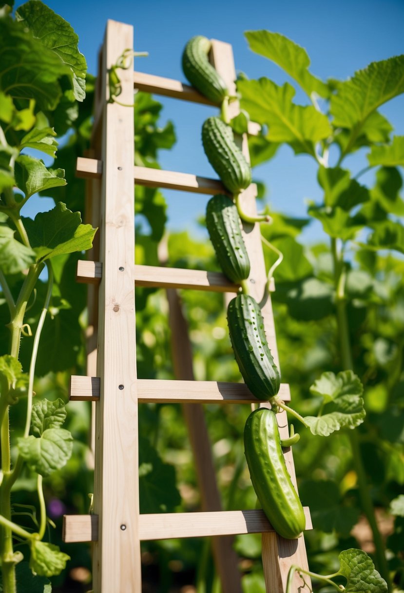 12 Easy DIY Cucumber Trellis Ideas For A Thriving Garden