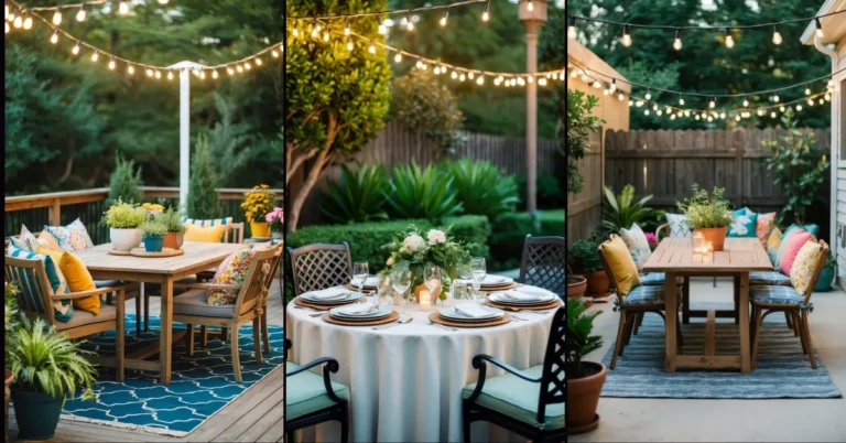 Patio Dining Ideas