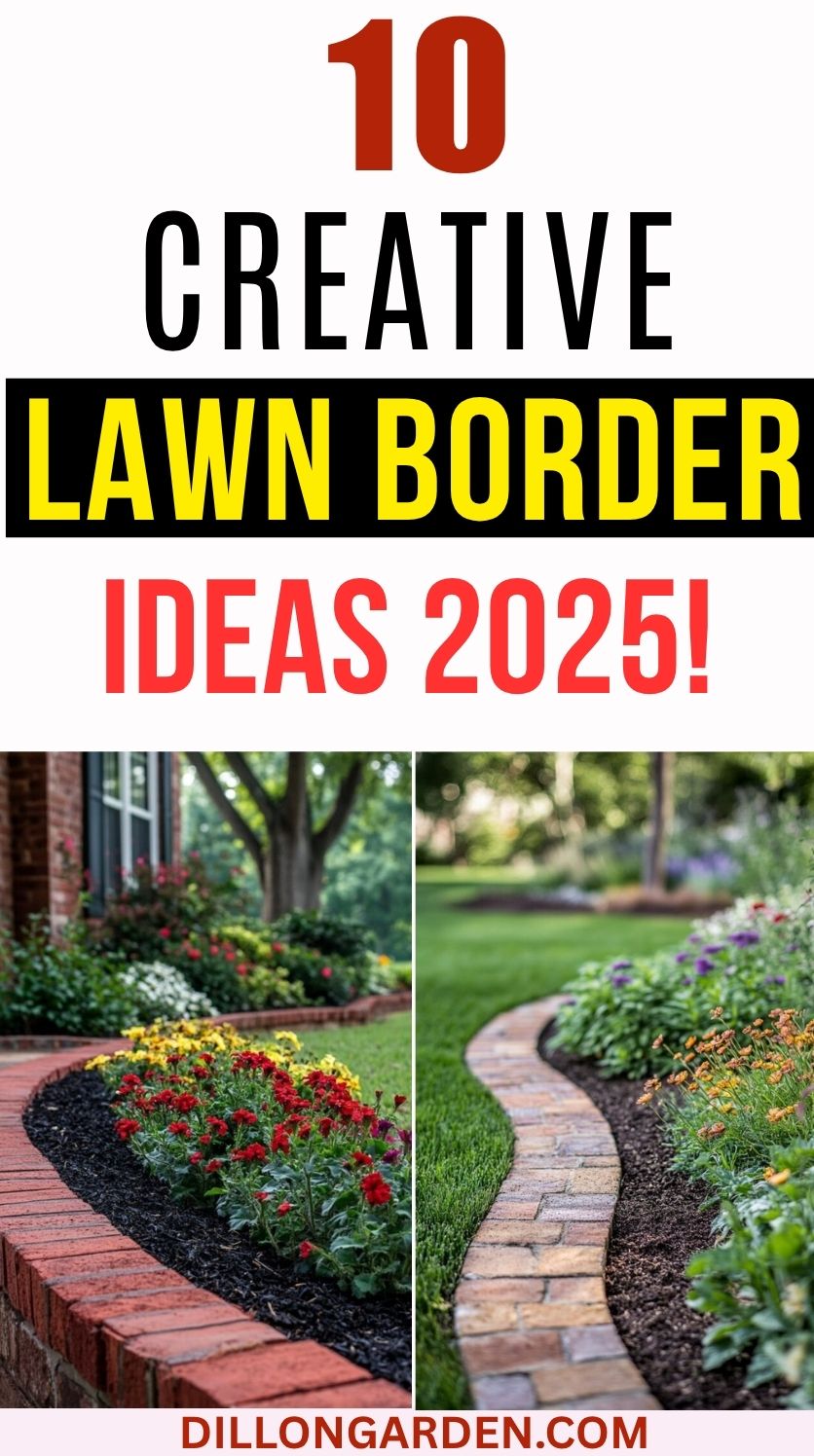 10 Lawn Border Ideas