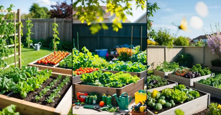 Backyard Vegetable Garden
