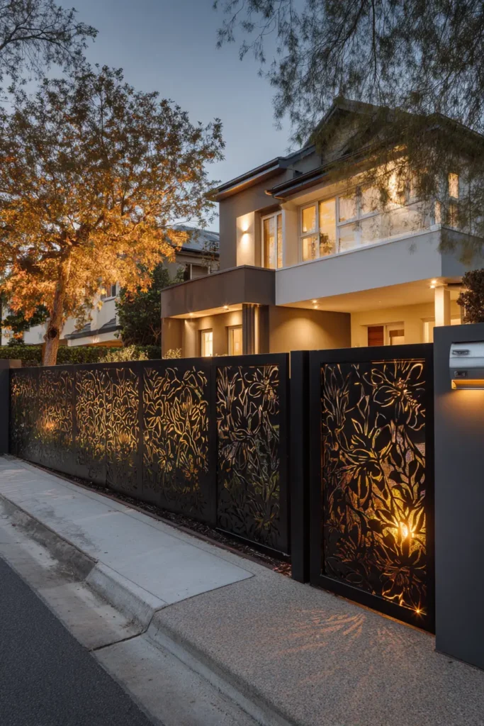 Laser-Cut Metal Panels