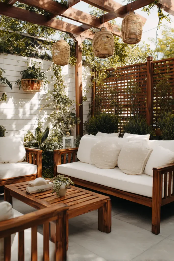Rope Trellis Fence