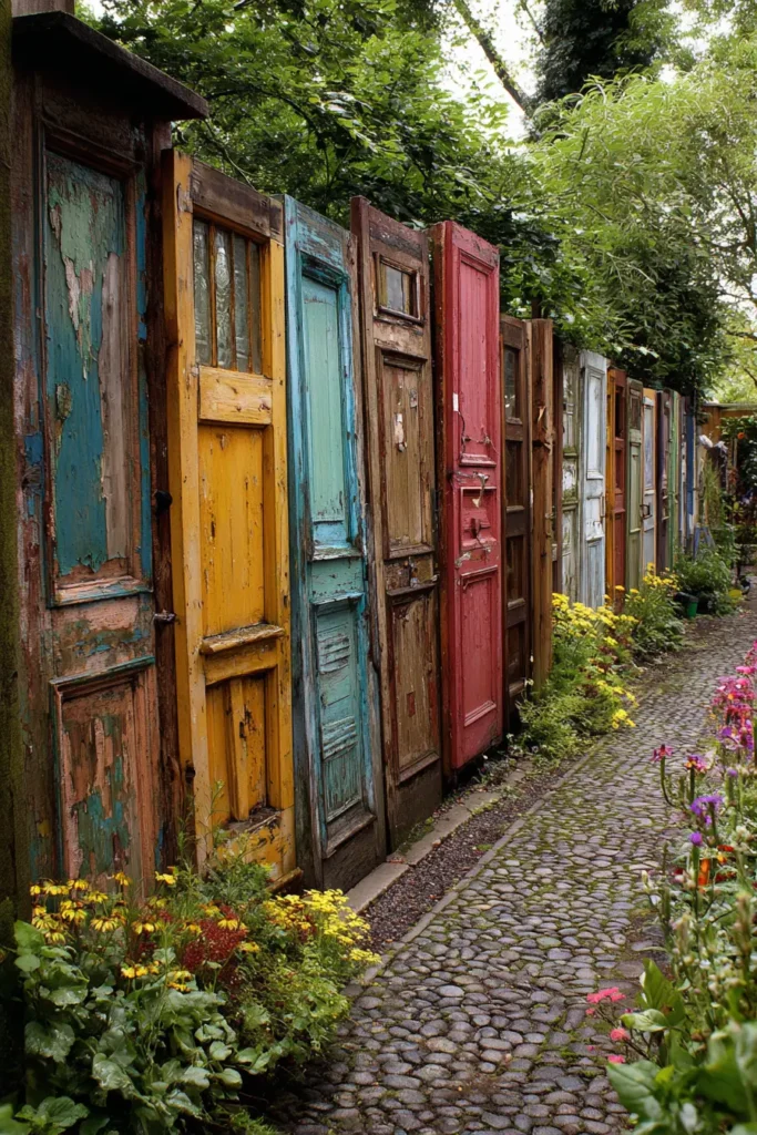 Rustic Door Fence