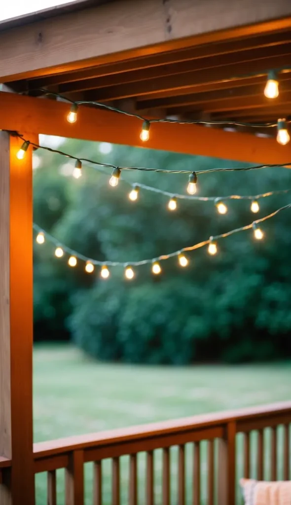 String string lights or icicle lights