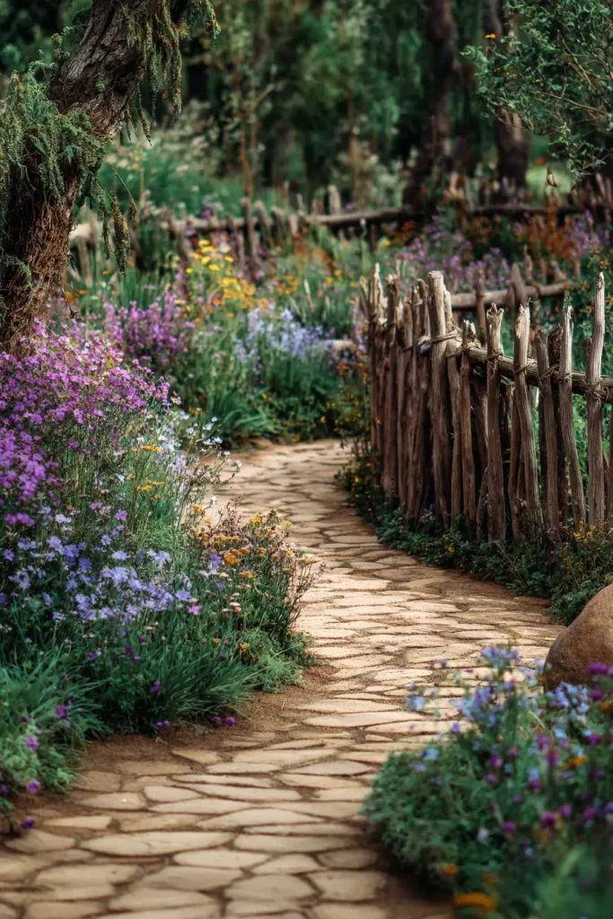 Willow Woven Fence
