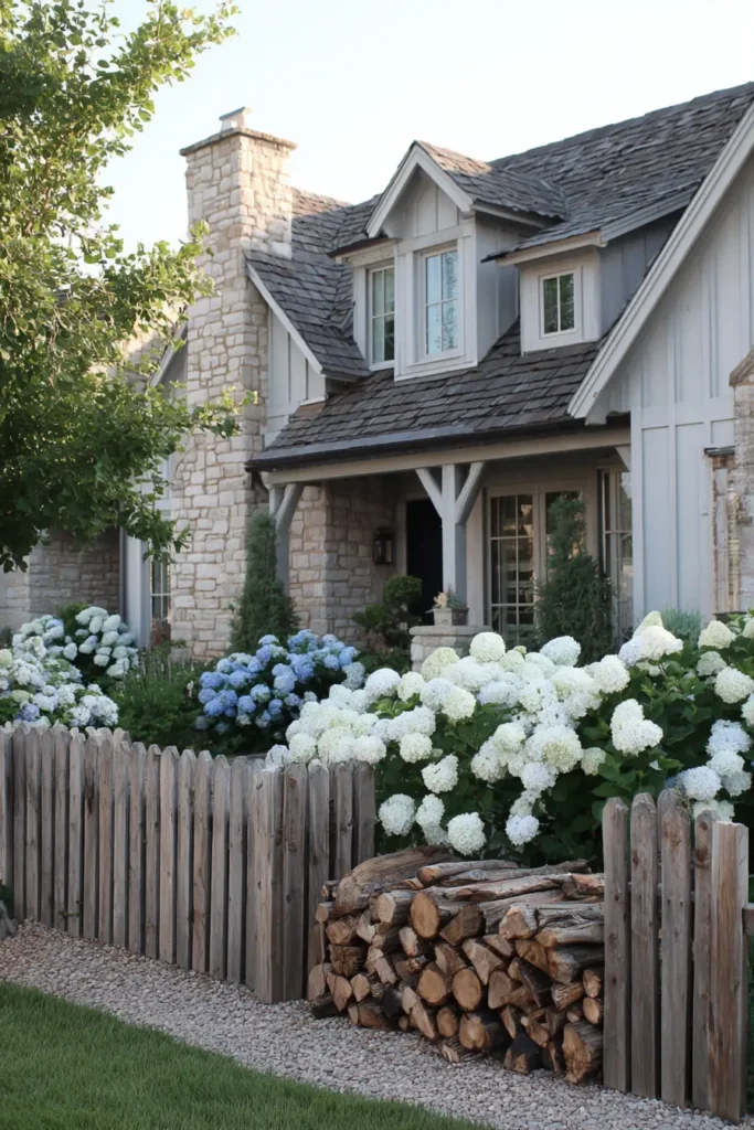 Coastal-Inspired English Cottage Garden