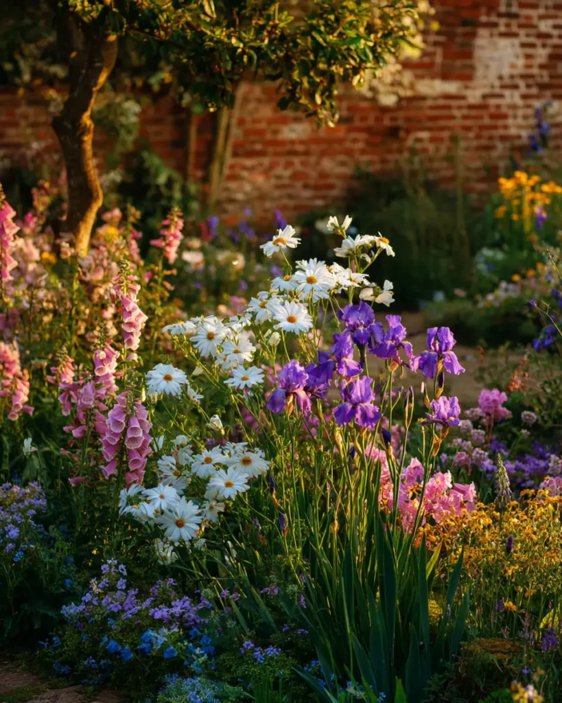 Colorful Perennial Borders
