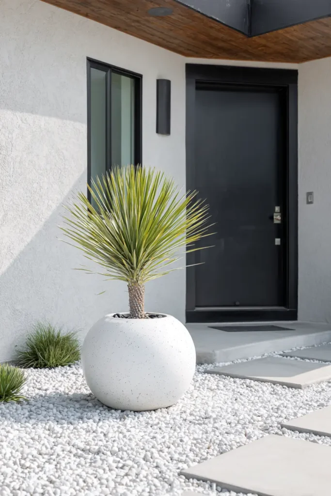 Contemporary Desert-Inspired Minimalist Garden