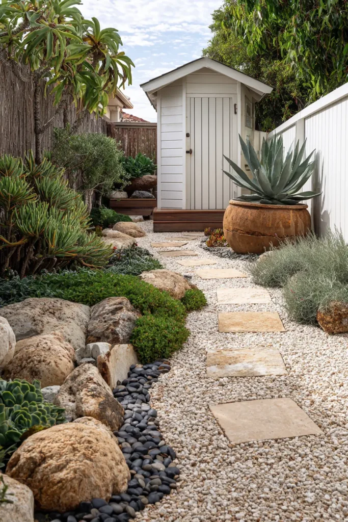 Contemporary Desert Oasis with Succulents