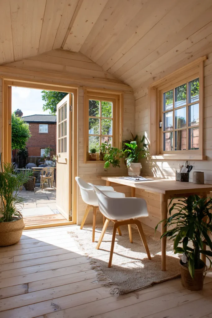 Contemporary Indoor-Outdoor Plant Haven