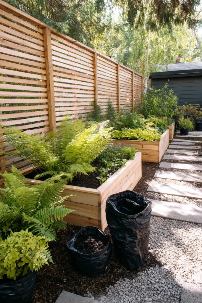 Contemporary Lush Serenity Garden