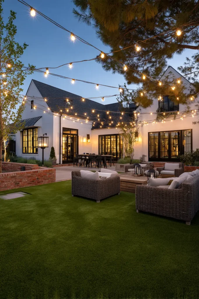 Contemporary Minimalistic Edging With Bricks