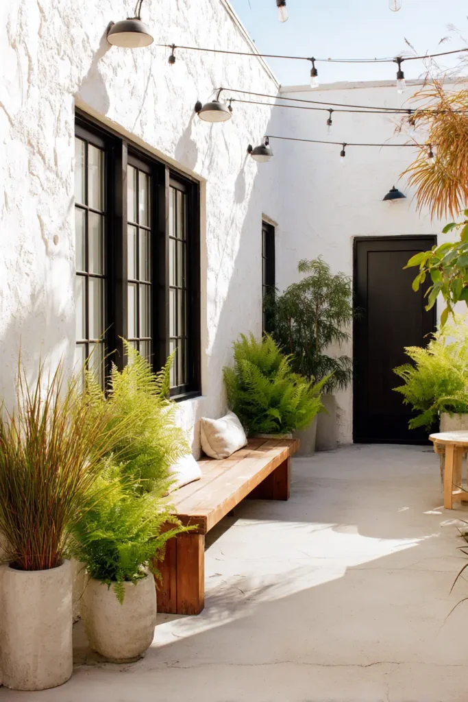 Contemporary Minimalistic Side Garden Sanctuary