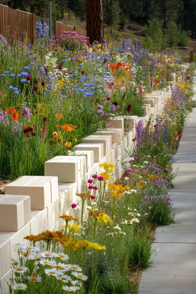 Cottage-Style Garden Border
