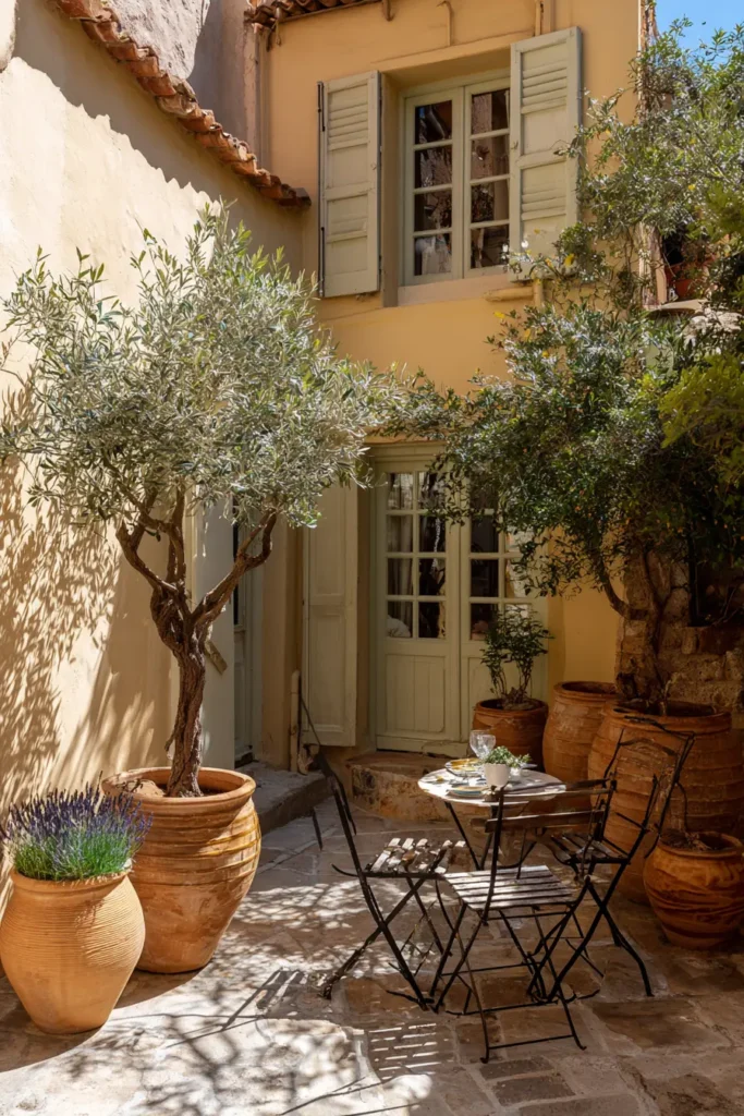Cozy Lavender-Filled Patio Retreat