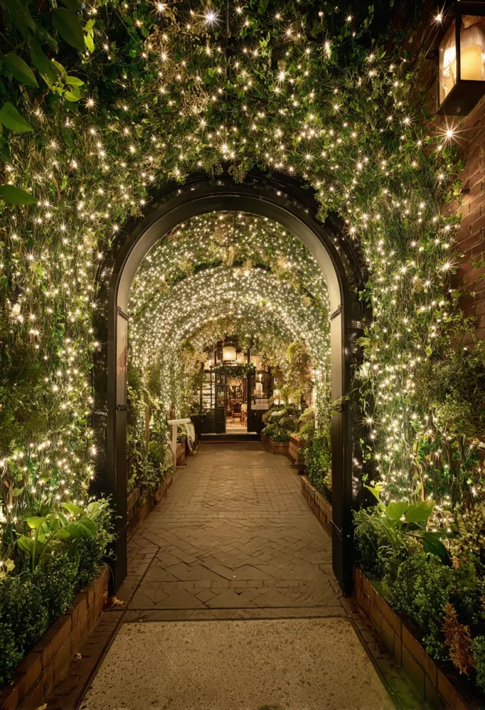 Fairy Light Tunnel