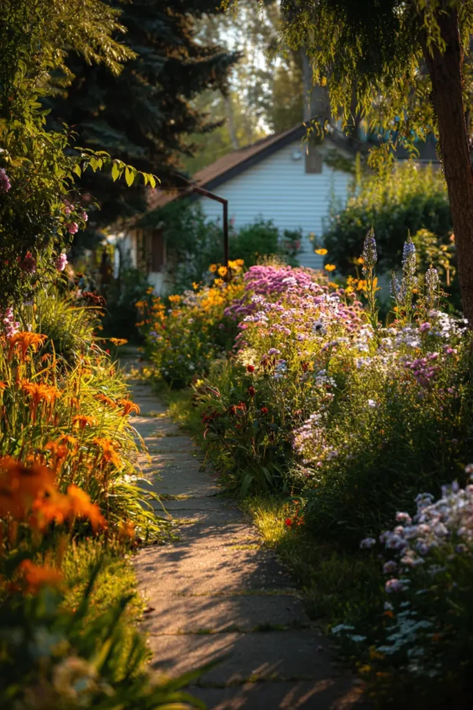 Immersive English Cottage Garden