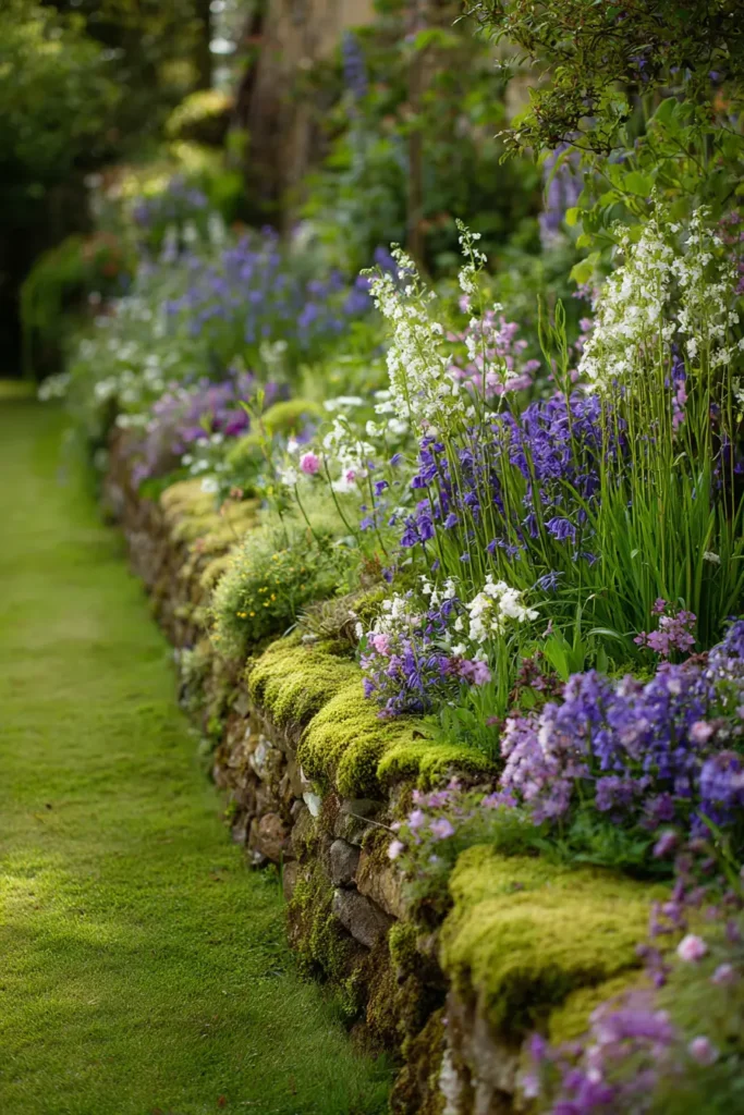 Lush Floral Border Delight