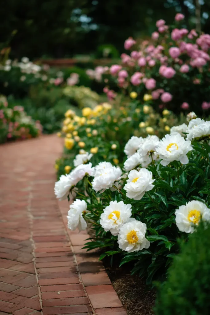 Lush Peonies and Vibrant Blooms