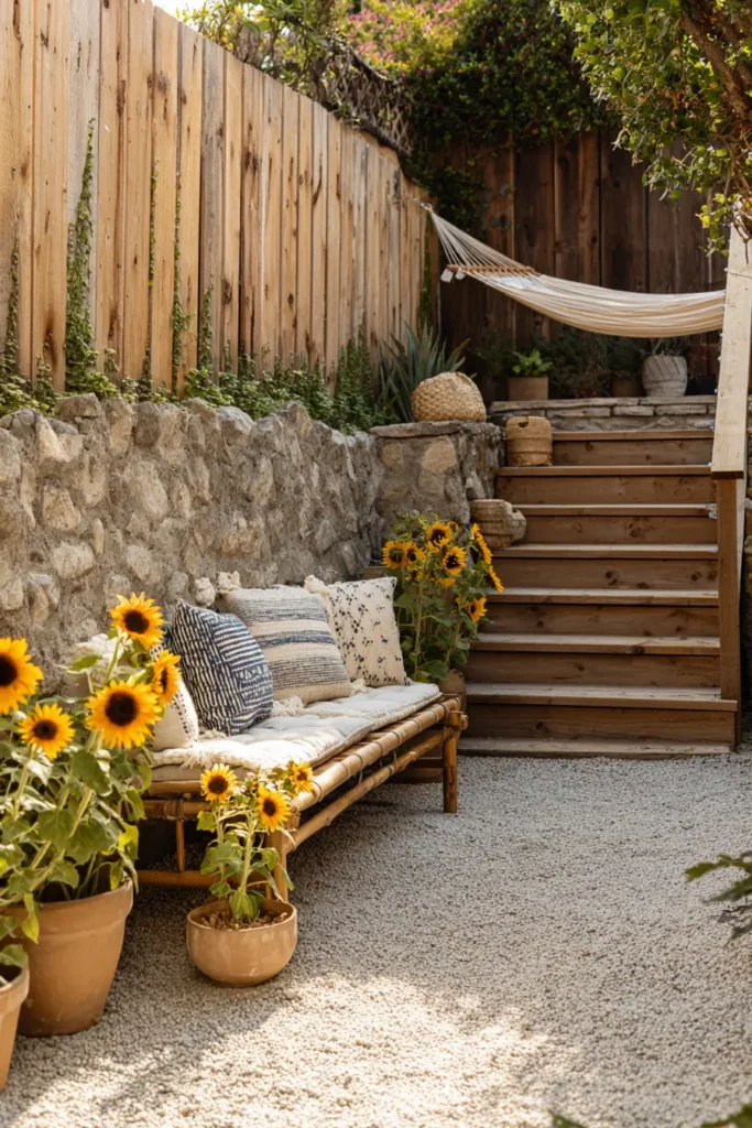 Modern Rustic Multilevel Flower Garden