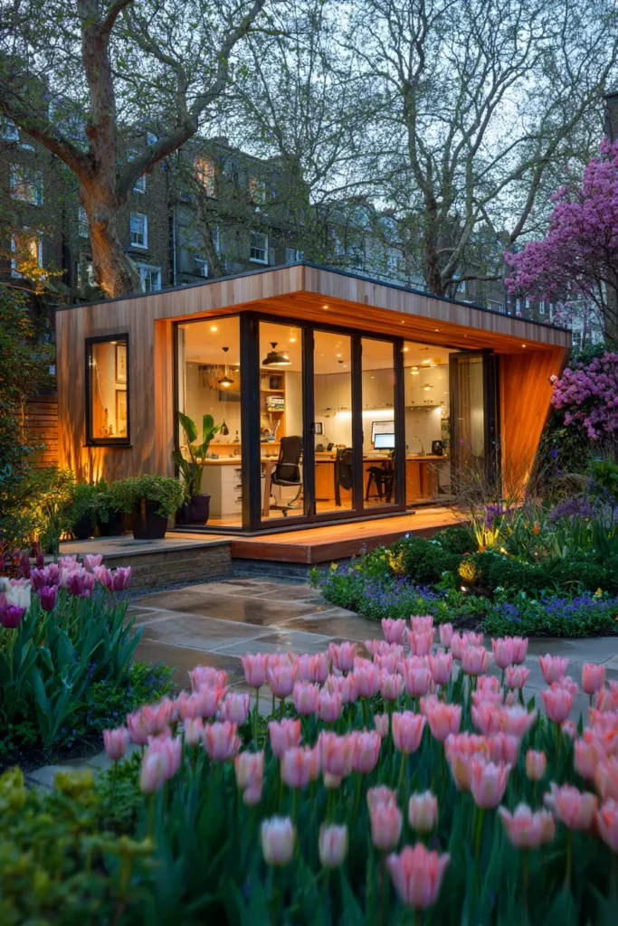 Modern Timber Garden Studio