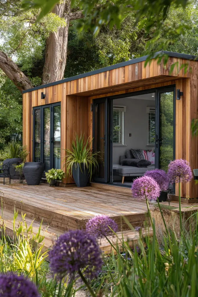 Modern Wooden Shed For Garden