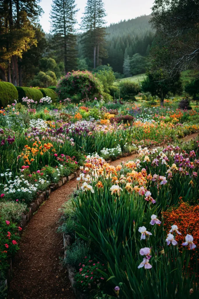 Naturalistic English Cottage Garden