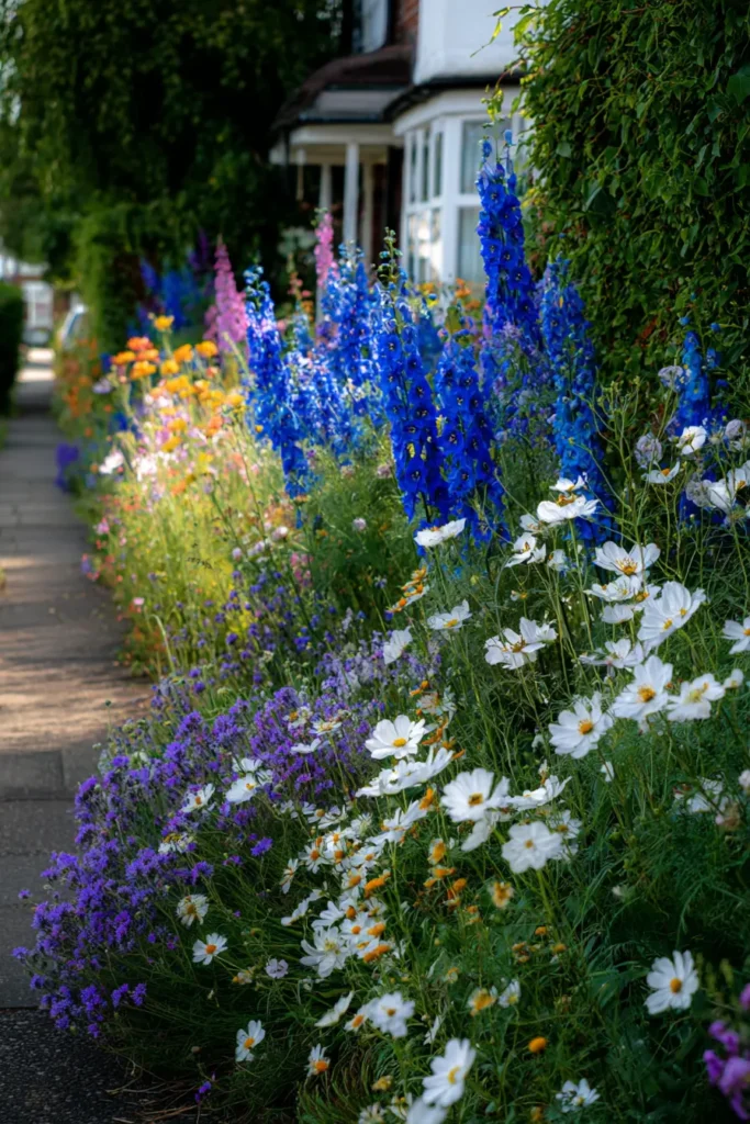 Overflowing English Cottage Garden