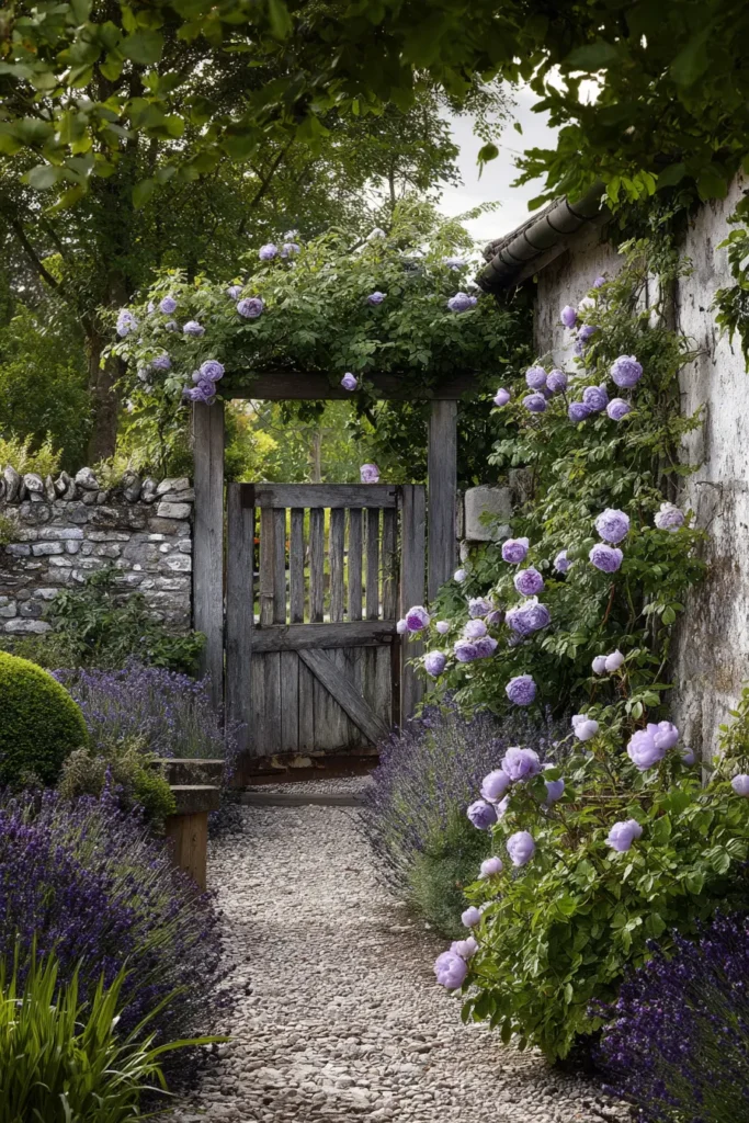 Romantic English Cottage Front Garden