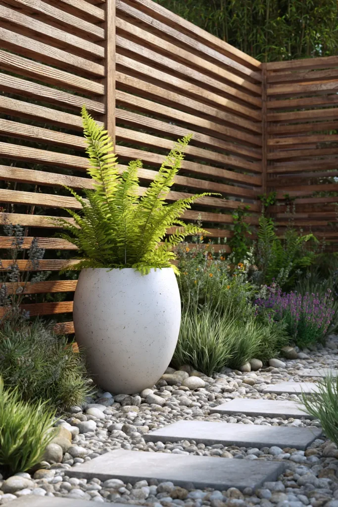 Serene Contemporary Green Oasis