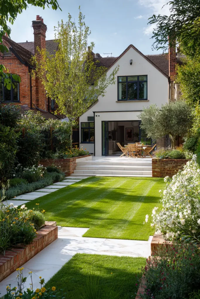 Sleek Brick Border Design