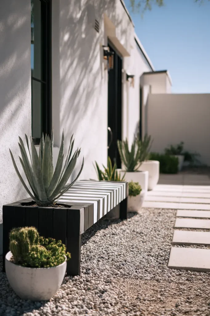 Sleek Modern Patio Garden