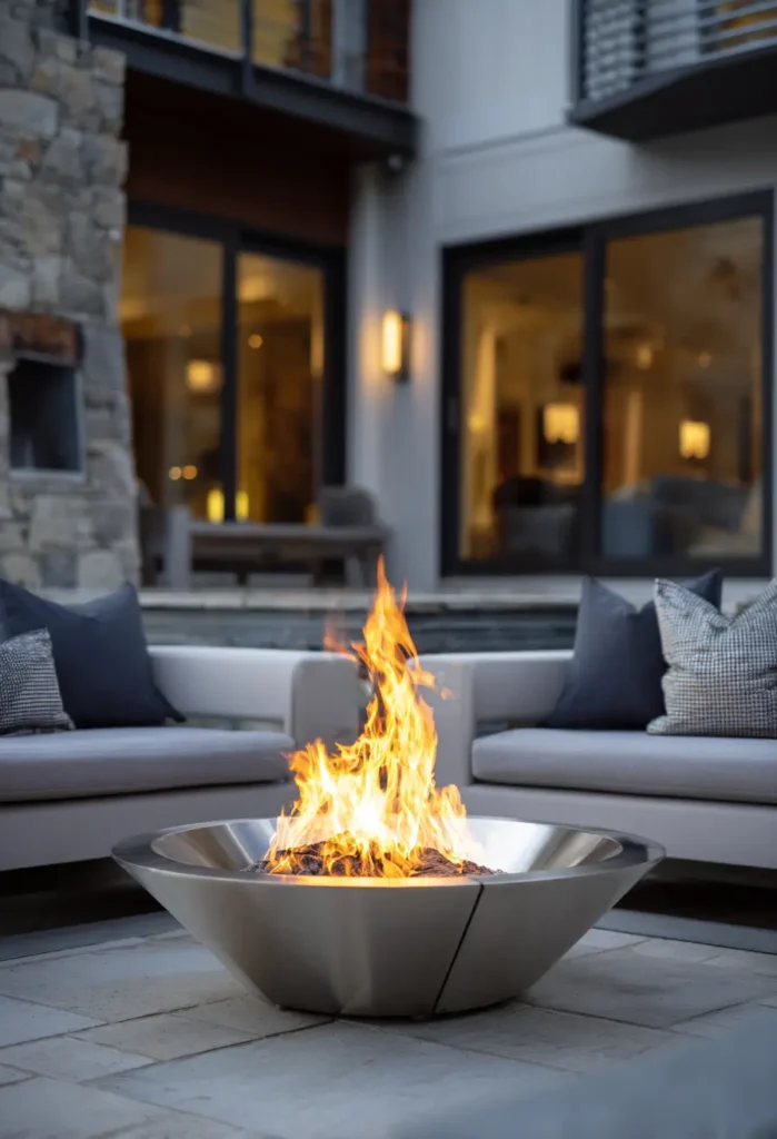 Stainless Steel Portable Fire Pit