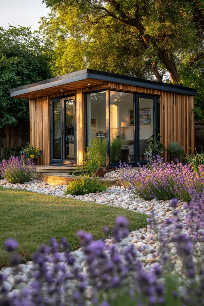 Stylish Wood Outdoor Workshed