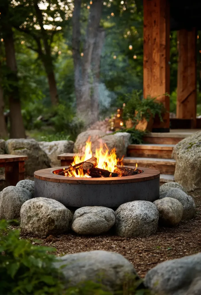Sunken Fire Pit
