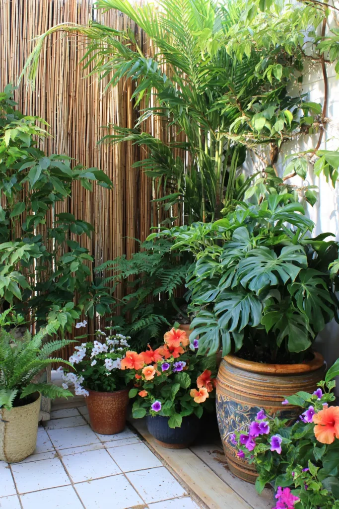 Tropical Oasis Retreat Garden