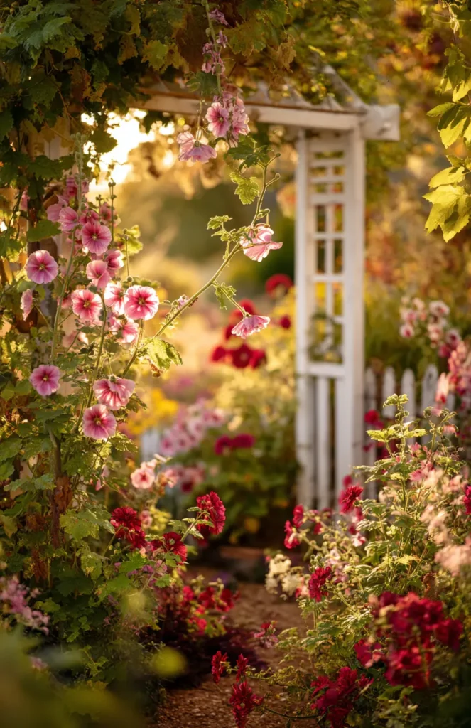 Vibrant Cottage Garden
