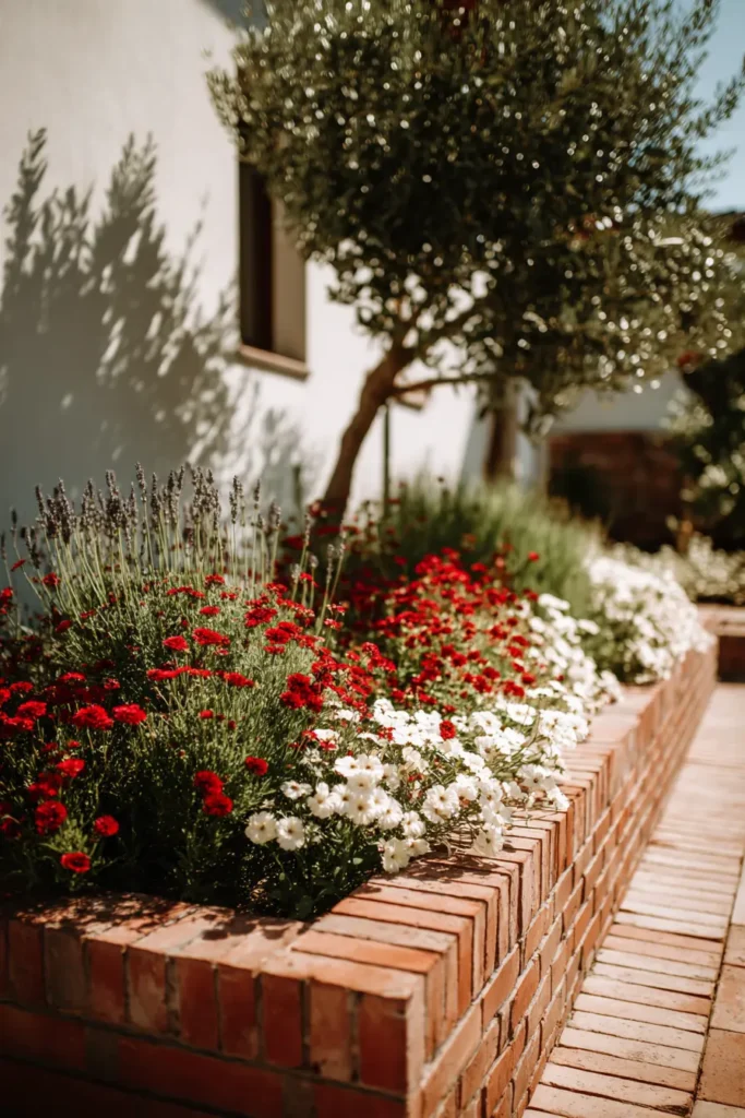 Vibrant Mediterranean Garden Delight