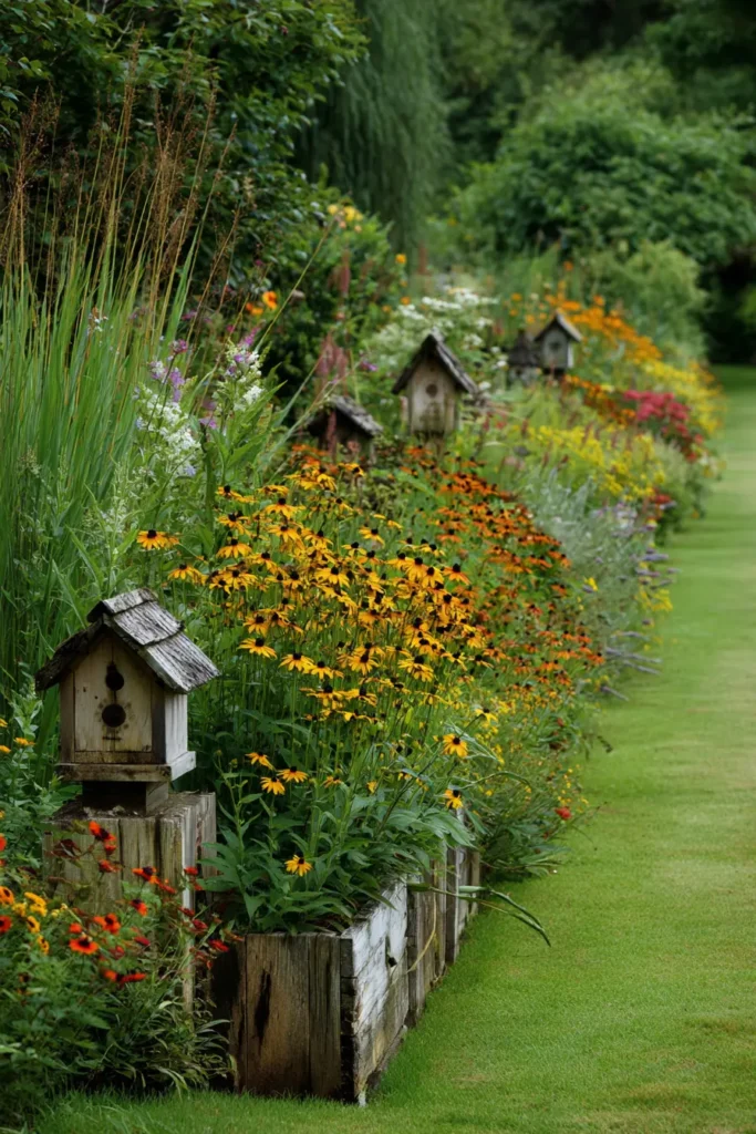 Vibrant Rustic Flower Haven