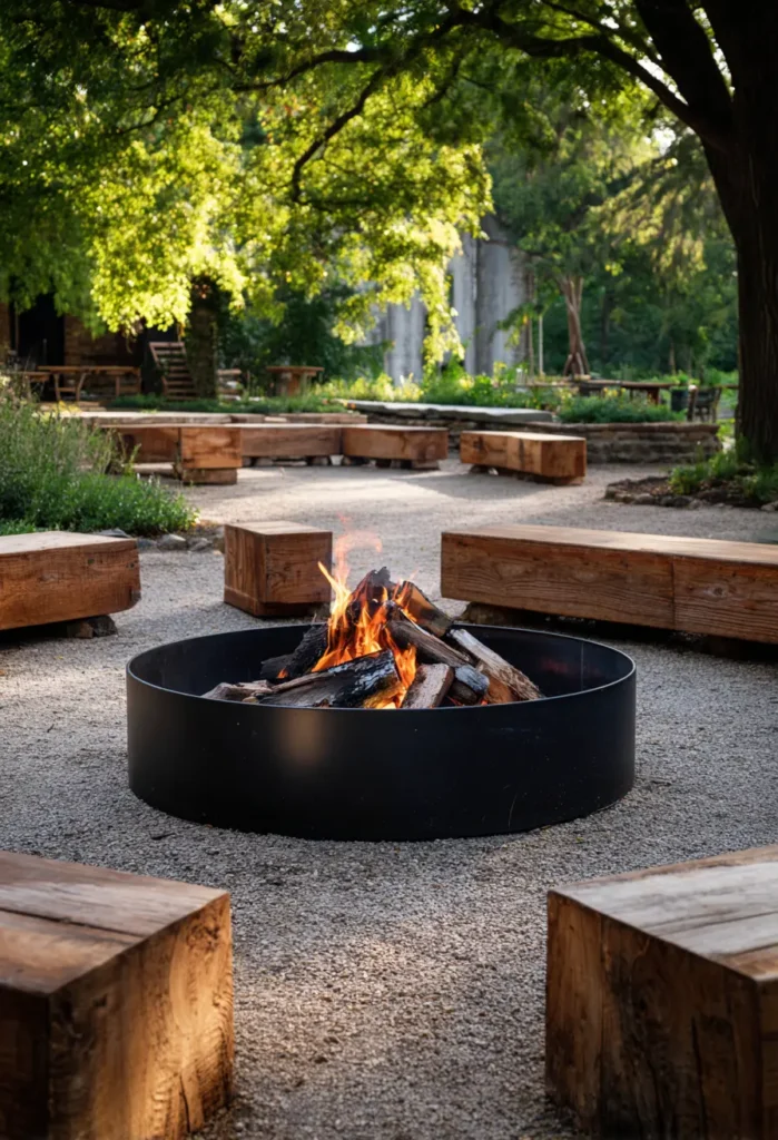 Wooden Bench Seating