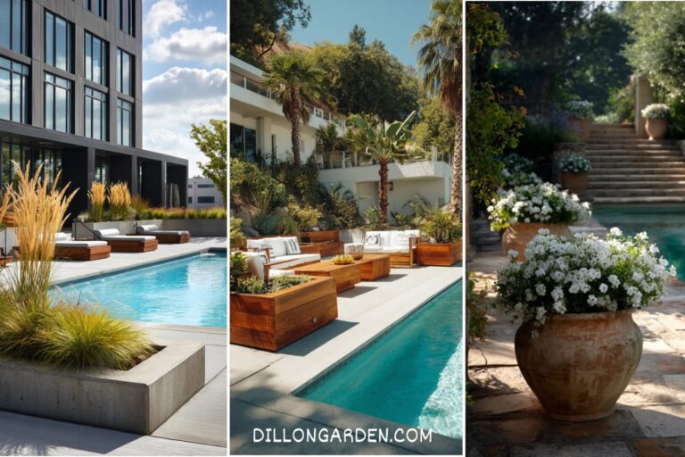 20 Planters Around Pool Ideas That Make a Splash!