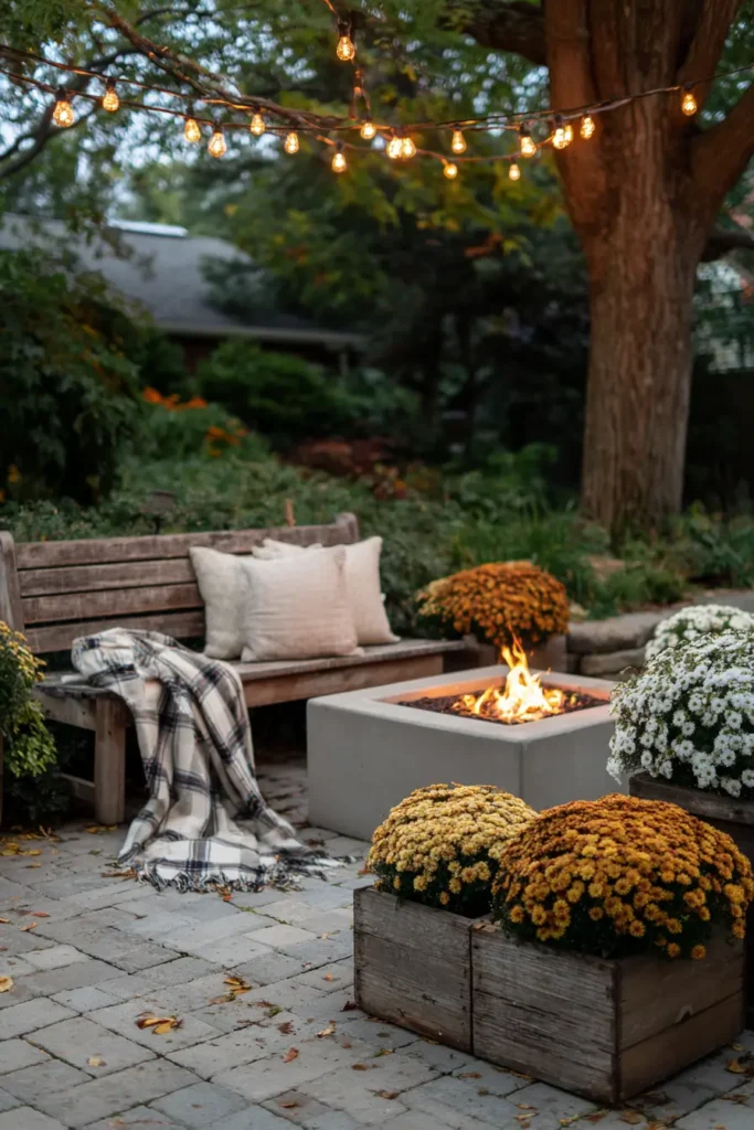 Autumn Fireside Nook