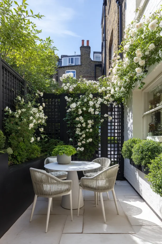Beautiful Climbing Roses On Trellis