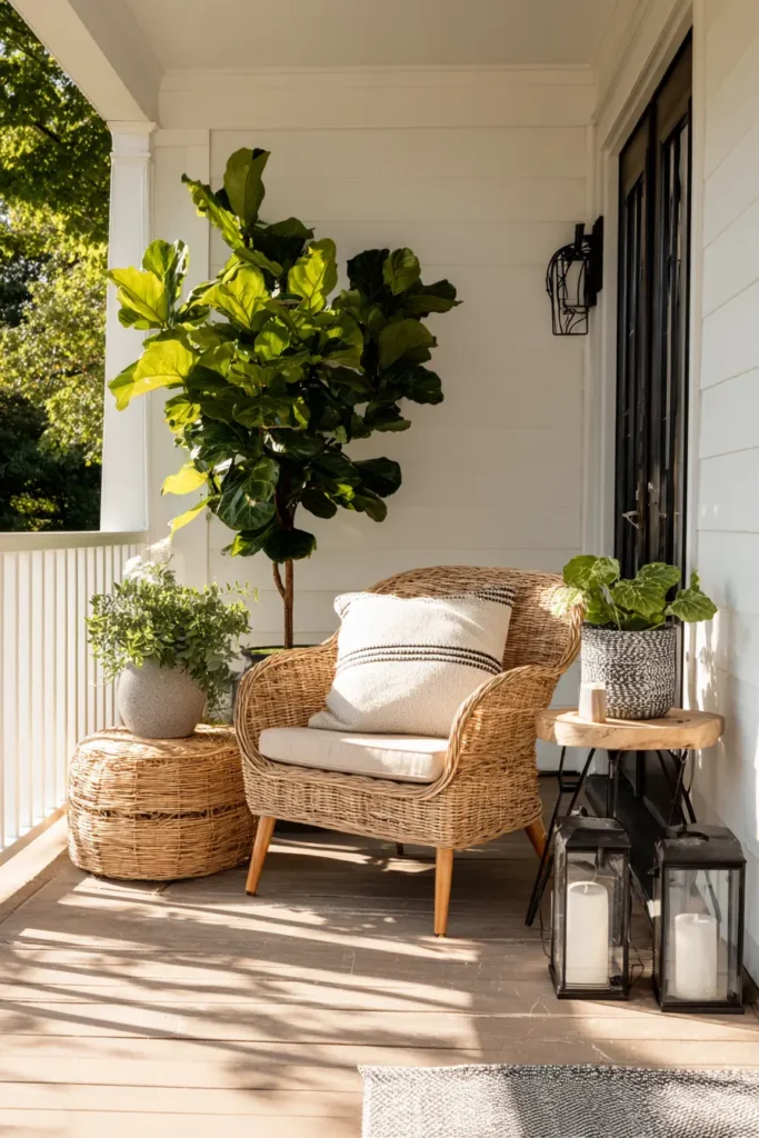 Cozy Bohemian-Inspired Privacy Screen Retreat