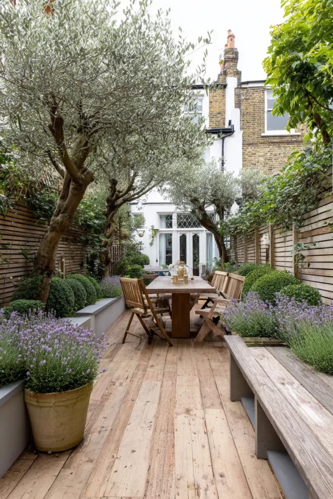 Cozy Elevated Wooden Decking Retreat