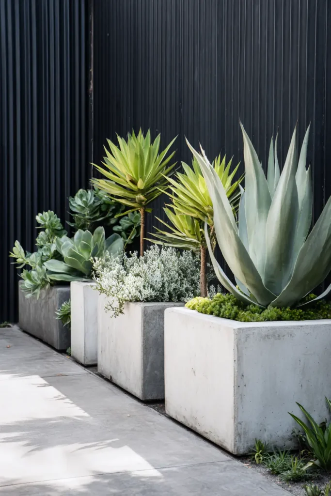 Industrial Chic Garden