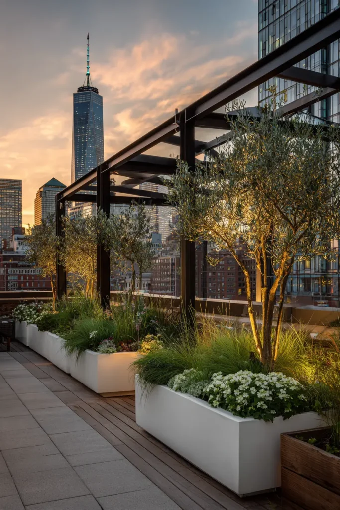 Luxury Rooftop Garden