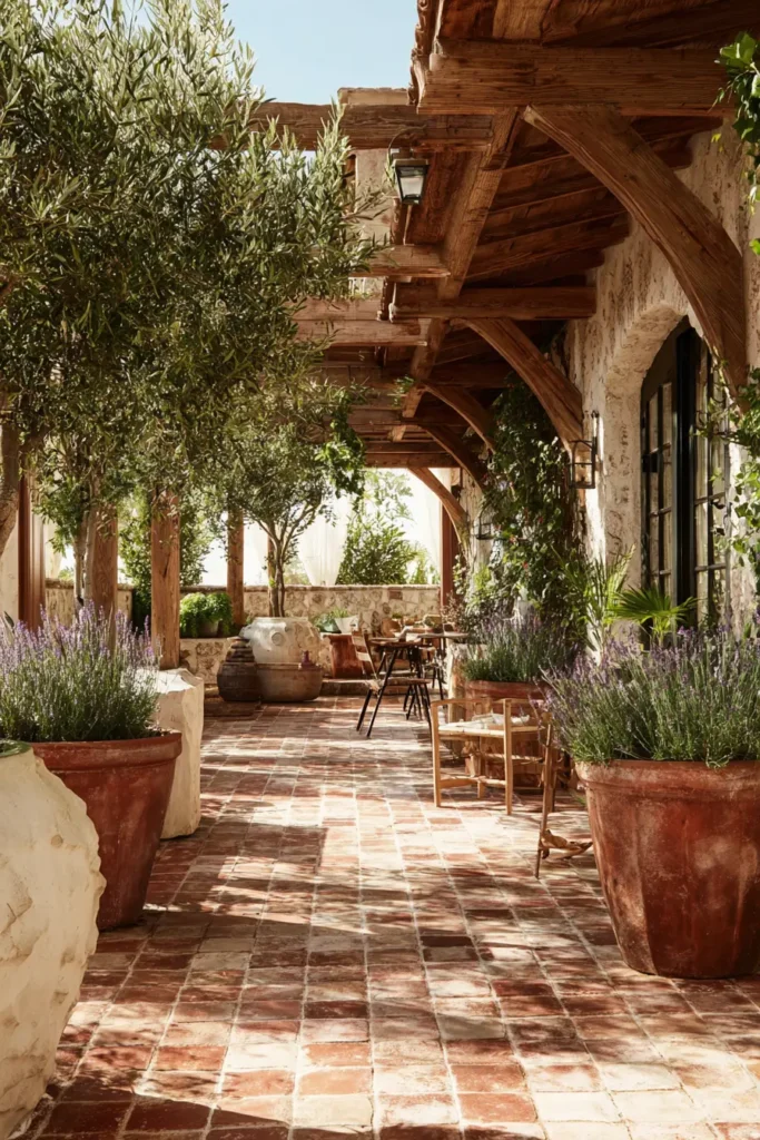 Mediterranean Vineyard Retreat